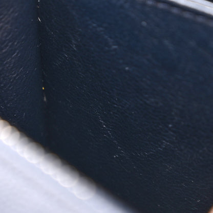 Chanel Caviar Quilted Small CC Filigree Vanity Case Navy 12 of 13