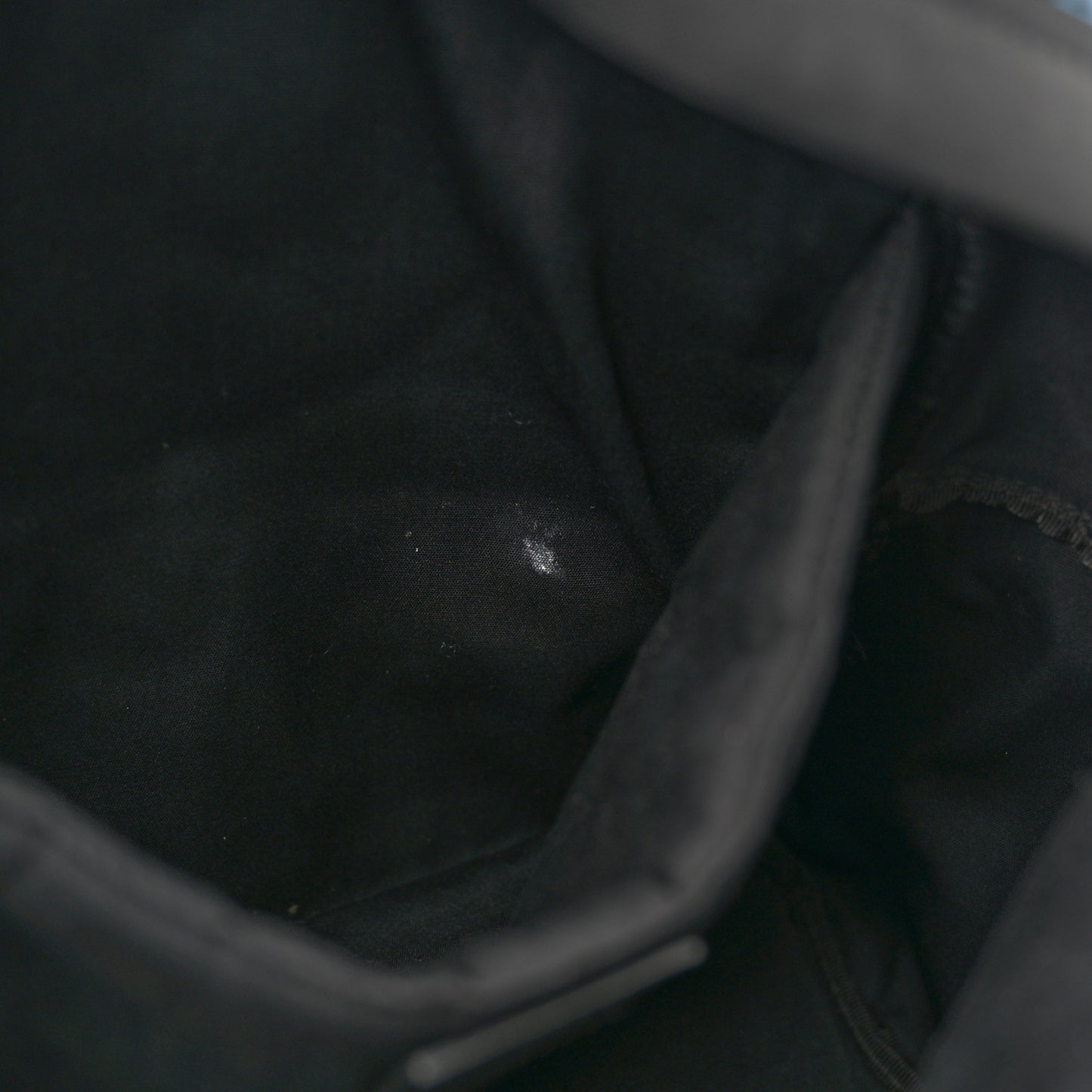 Oblique Rubber Rider Backpack Blue Black