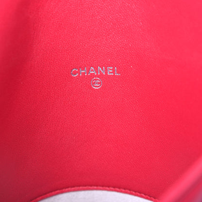 Chanel Lambskin Quilted iPad Case Sleeve Fuchsia 6 of 10