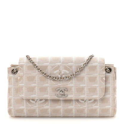 Chanel Nylon Travel Accordion Flap Beige 1 of 13