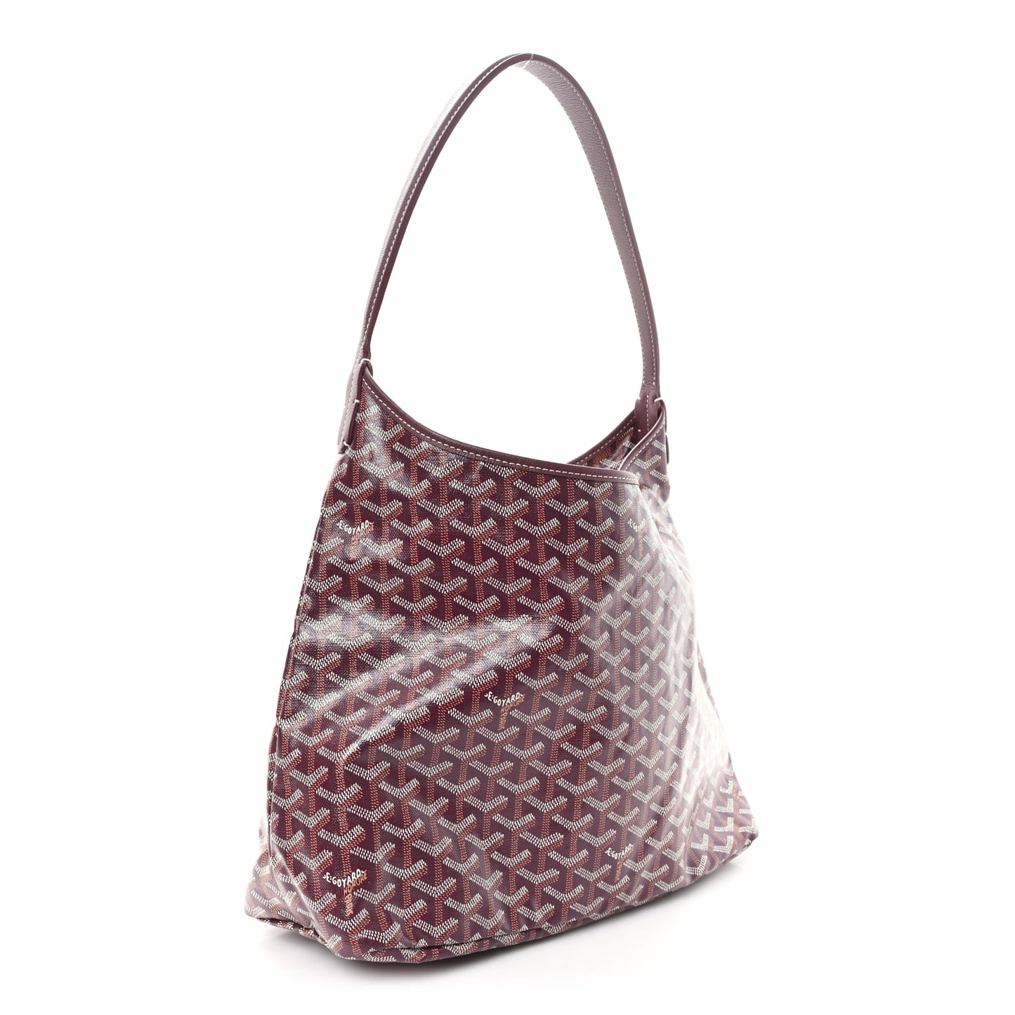 Goyardine Boheme Hobo Burgundy