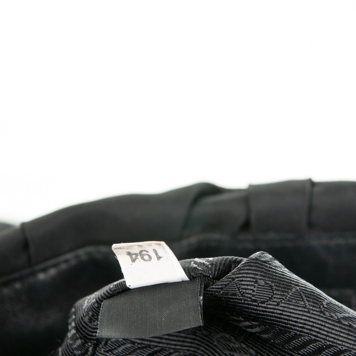 Tessuto Nylon Gaufre Tote Nero Black