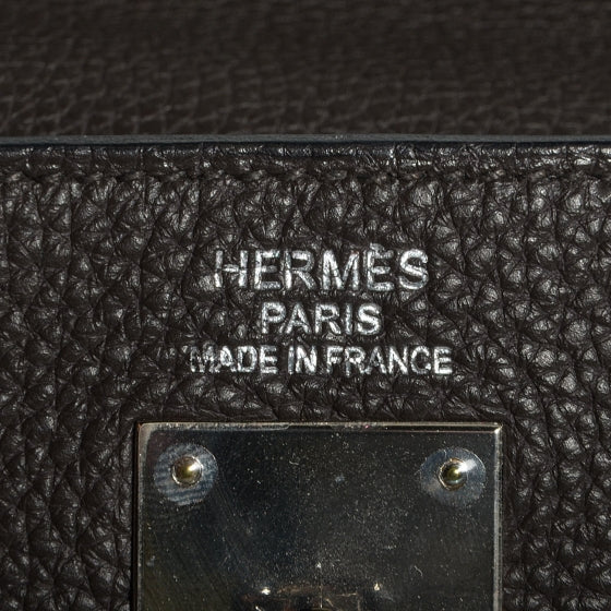 Hermes Togo Kelly Retourne 32 Graphite 11 of 21