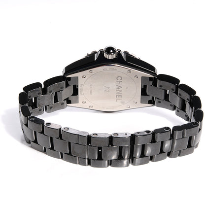 Chanel Stainless Steel Ceramic 38mm J12 Automatic Watch Black 3 of 6