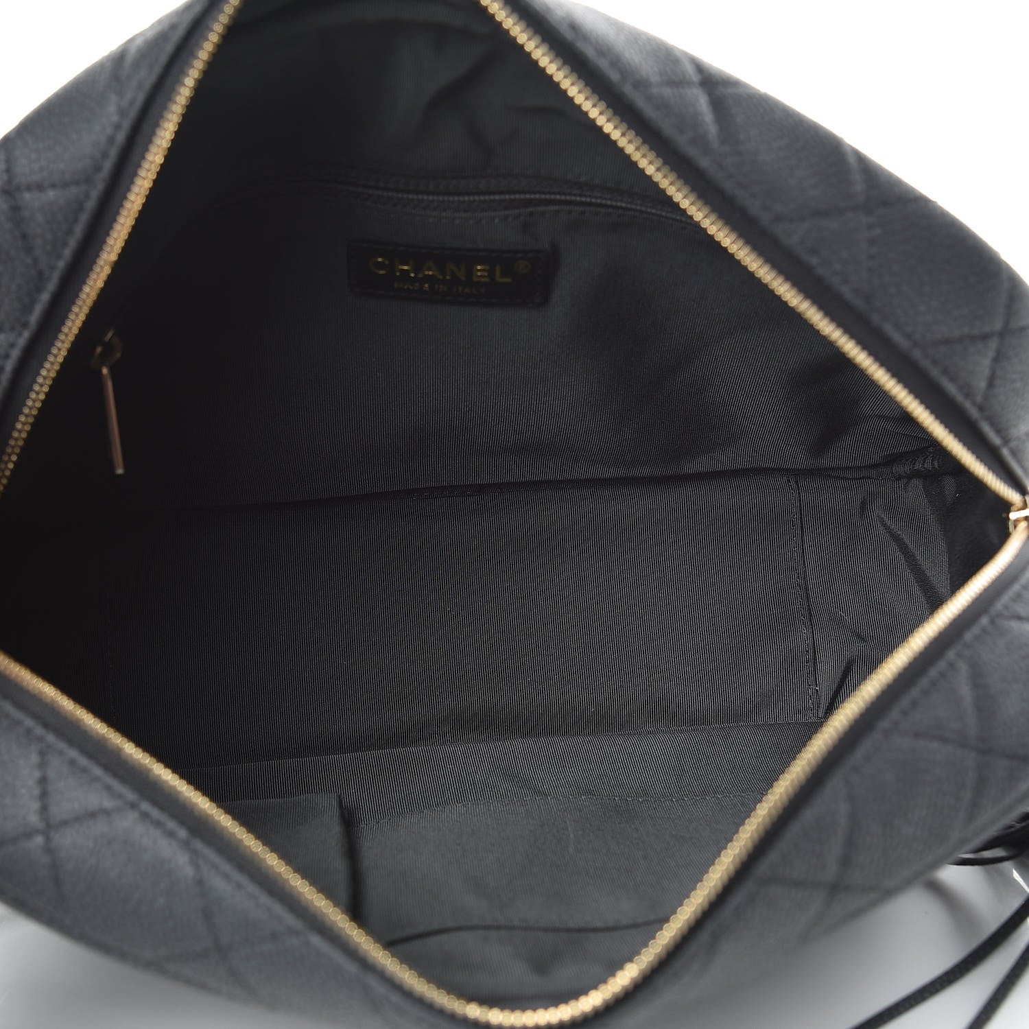 Chanel Caviar Quilted Large Coco Tassel Camera Case Black 4 of 9