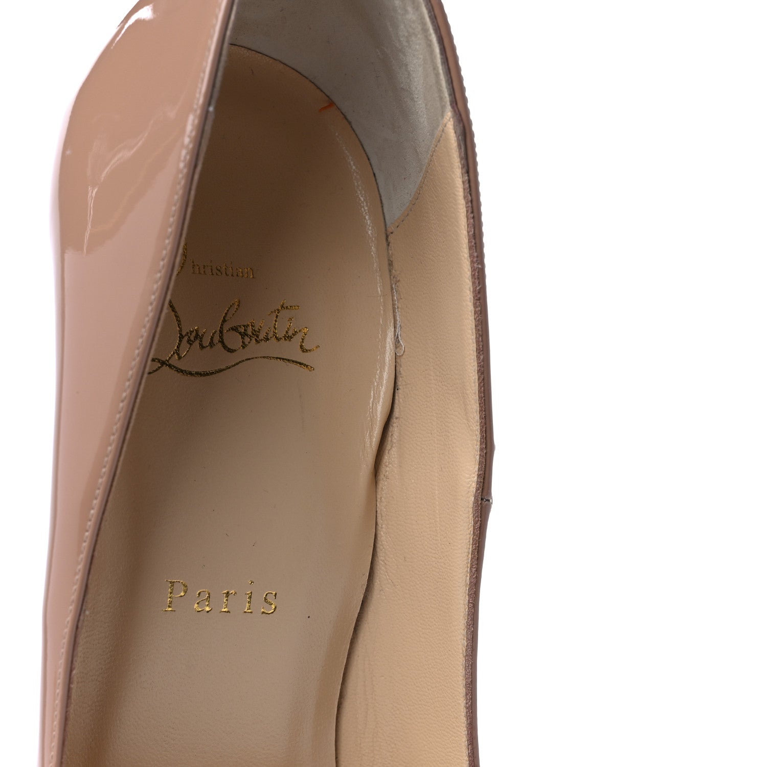 Christian Louboutin Patent So Kate 120 Pumps 42 Nude 8 of 11