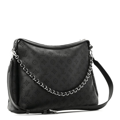 Louis Vuitton Mahina Braided Hand It All MM Black 3 of 10