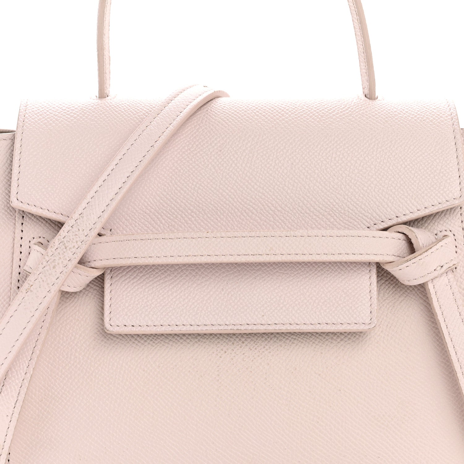 Celine Grained Calfskin Nano Belt Bag Peony 9 of 16