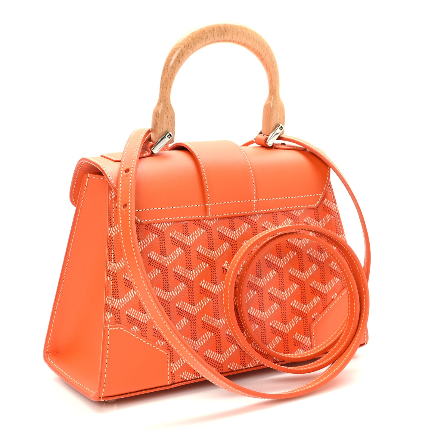 Goyardine Structure Mini Saigon Orange