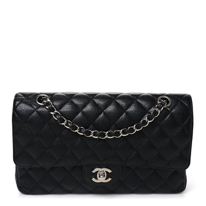 Chanel Caviar Quilted Medium Double Flap Black 1 of 11