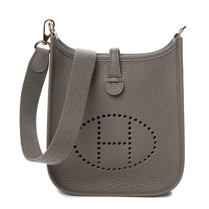 Hermes Taurillon Clemence Evelyne TPM Etain 1 of 9