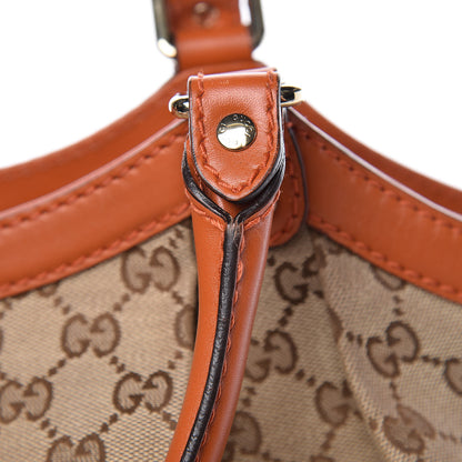 Gucci Monogram Large Sukey Tote Orange 14 of 19