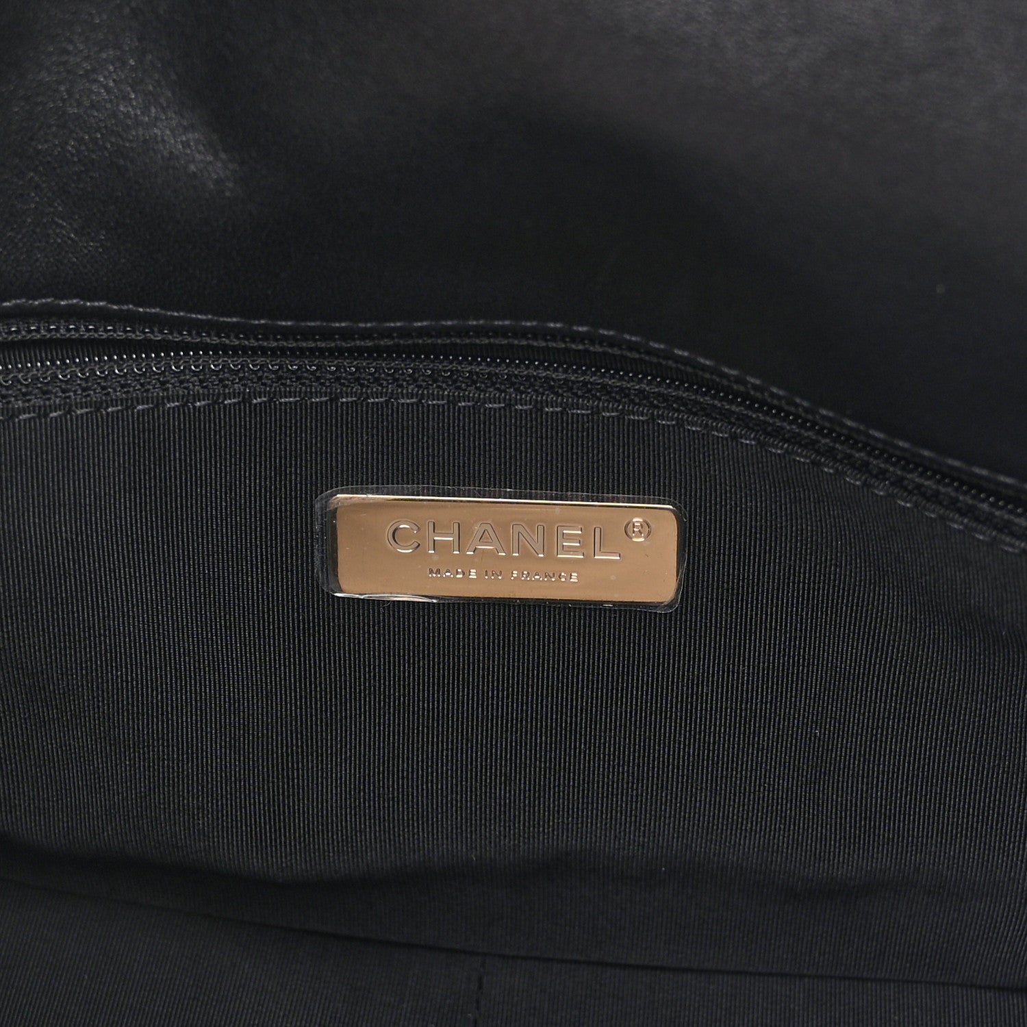 Chanel Lambskin Chain Quilted Medium Chanel 19 Flap Black 7 of 10