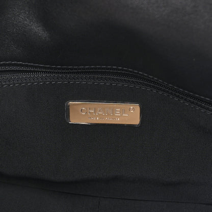 Chanel Lambskin Chain Quilted Medium Chanel 19 Flap Black 7 of 10