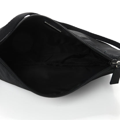 Prada Tessuto Nylon Pochette Bag Black 4 of 5