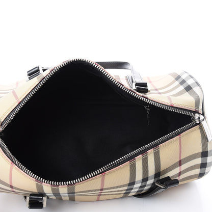 Burberry House Check Barrel Bag Black 4 of 10