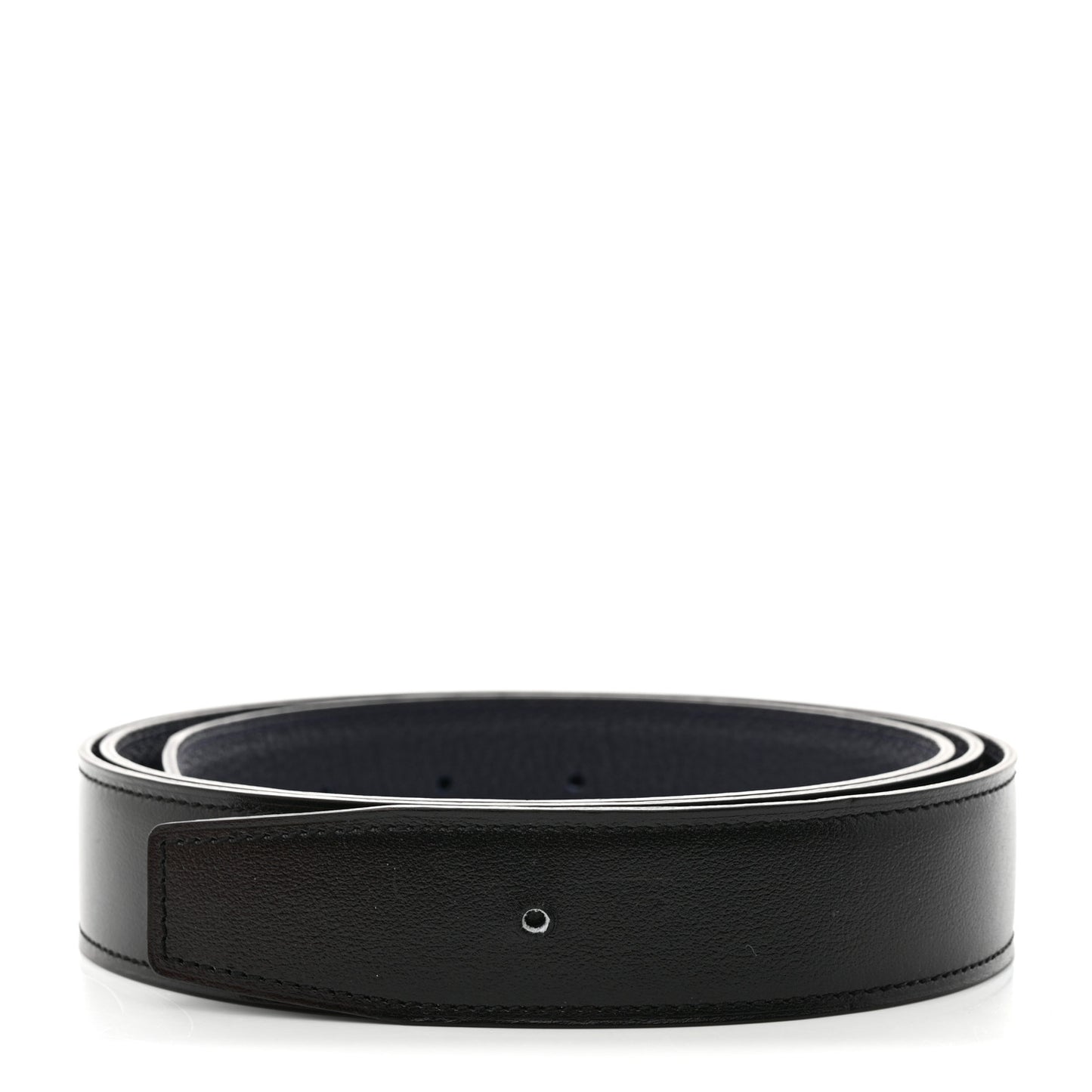 Box Togo 32mm Belt Strap 115 46 Black Bleu de Prusse