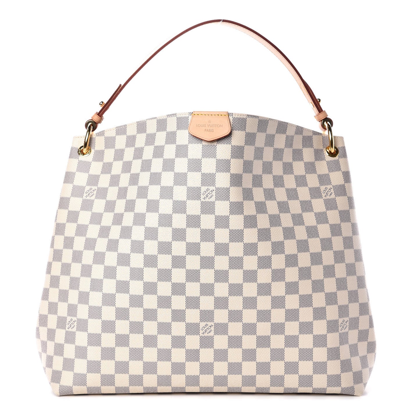 Damier Azur Graceful MM Rose Ballerine