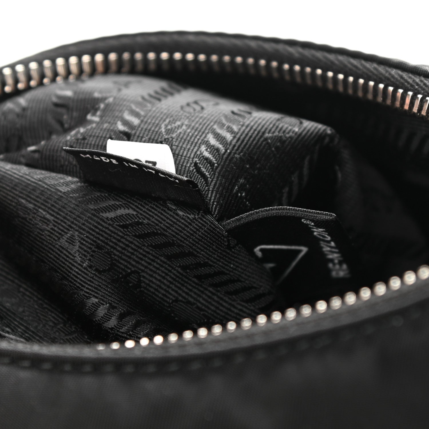 Prada Nylon Re-Edition 2005 Shoulder Bag Black 7 of 10