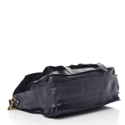 Proenza Schouler Lambskin Large PS1 Satchel Midnight 4 of 12