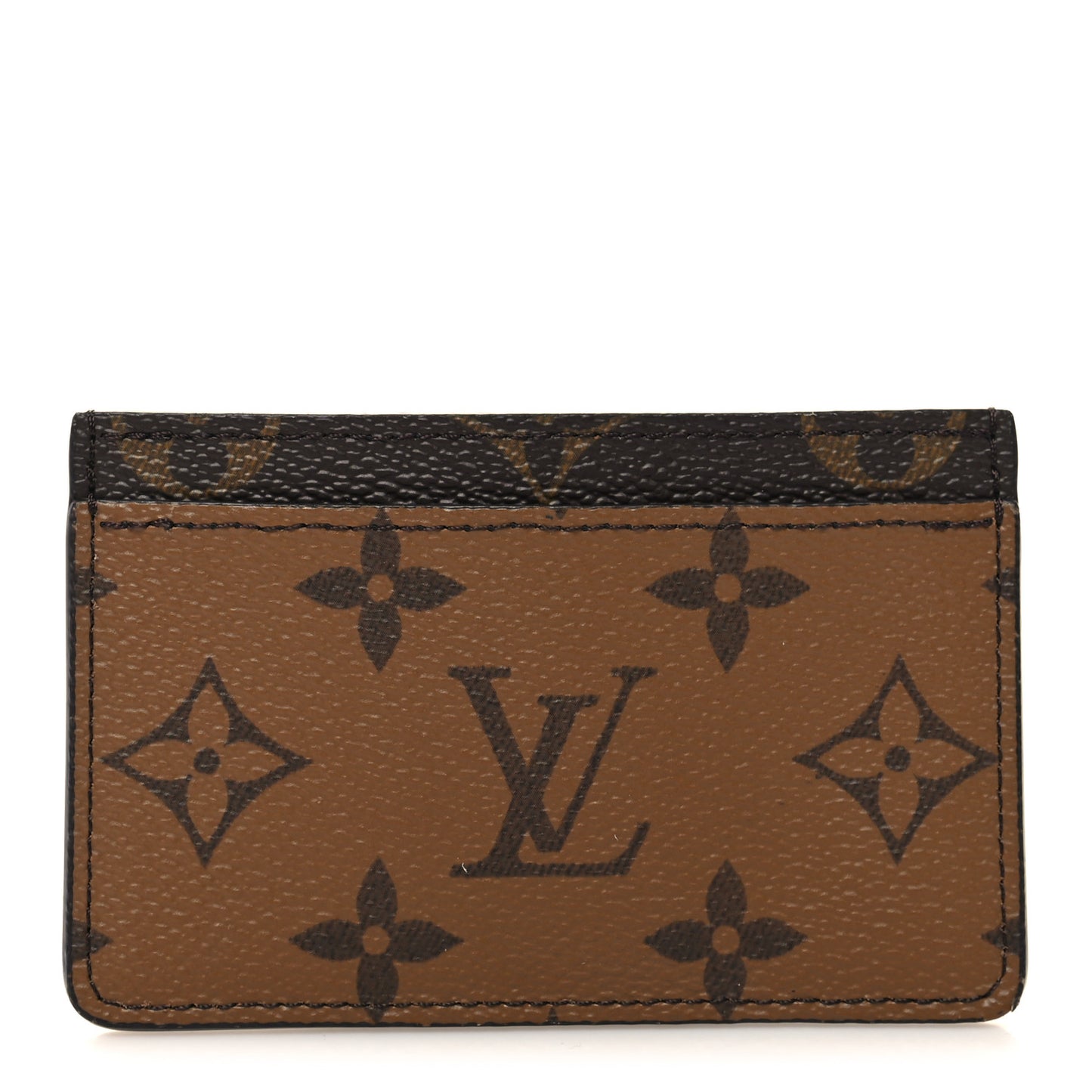 Reverse Monogram Card Holder