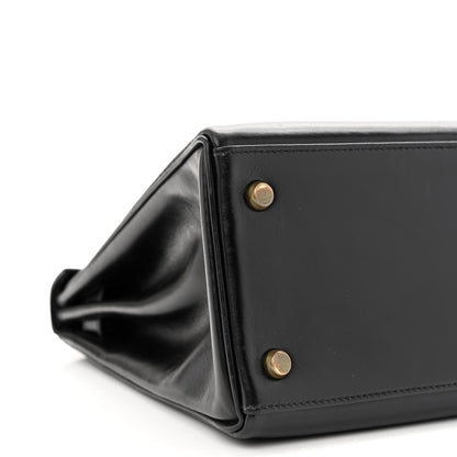 Hermes Box Kelly Retourne 28 Black 9 of 12