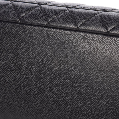 Chanel Caviar Quilted Grand Shopping Tote GST Black 19 of 19