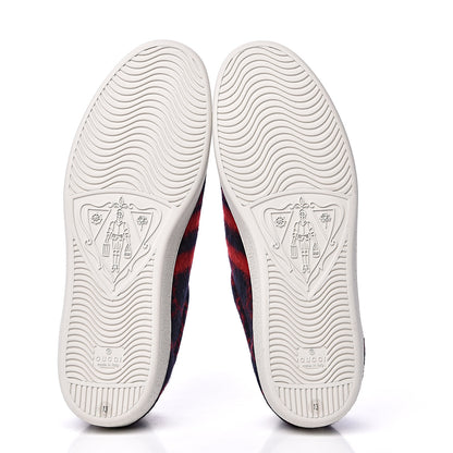 Gucci Covered Wool Big GG Monogram Mens Sneaker 13 Blue 5 of 10