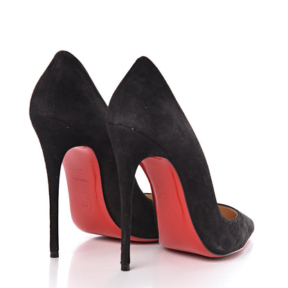Christian Louboutin Veau Velours So Kate 120 Pumps 37 Black 4 of 12