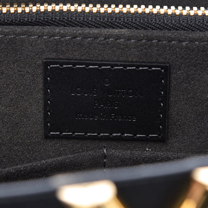 Louis Vuitton Monogram Cuir Plume Very Tote MM Black 7 of 11