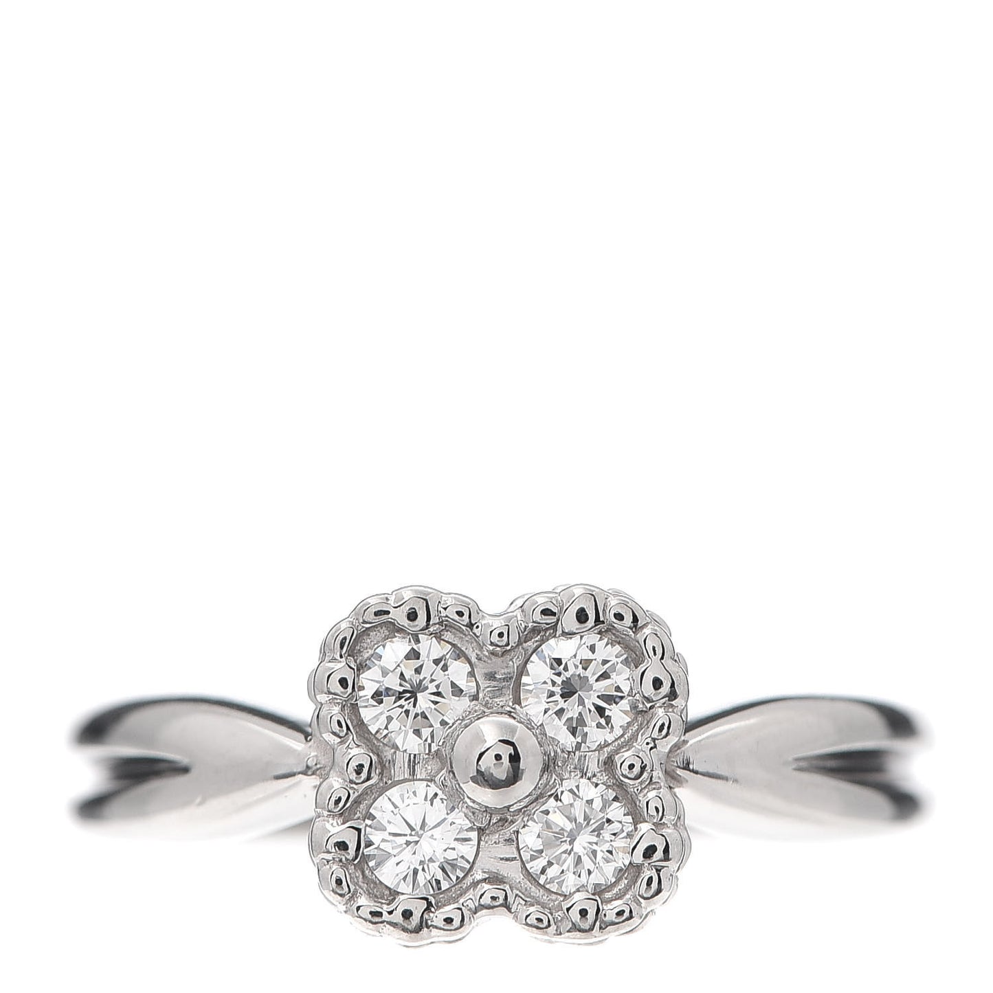 18K White Gold Diamond Arno Ring 50 5.25