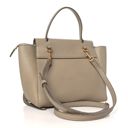 Celine Grained Calfskin Nano Belt Bag Light Taupe 3 of 10