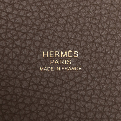 Hermes Taurillon Clemence Picotin Lock 18 PM Etoupe 6 of 10