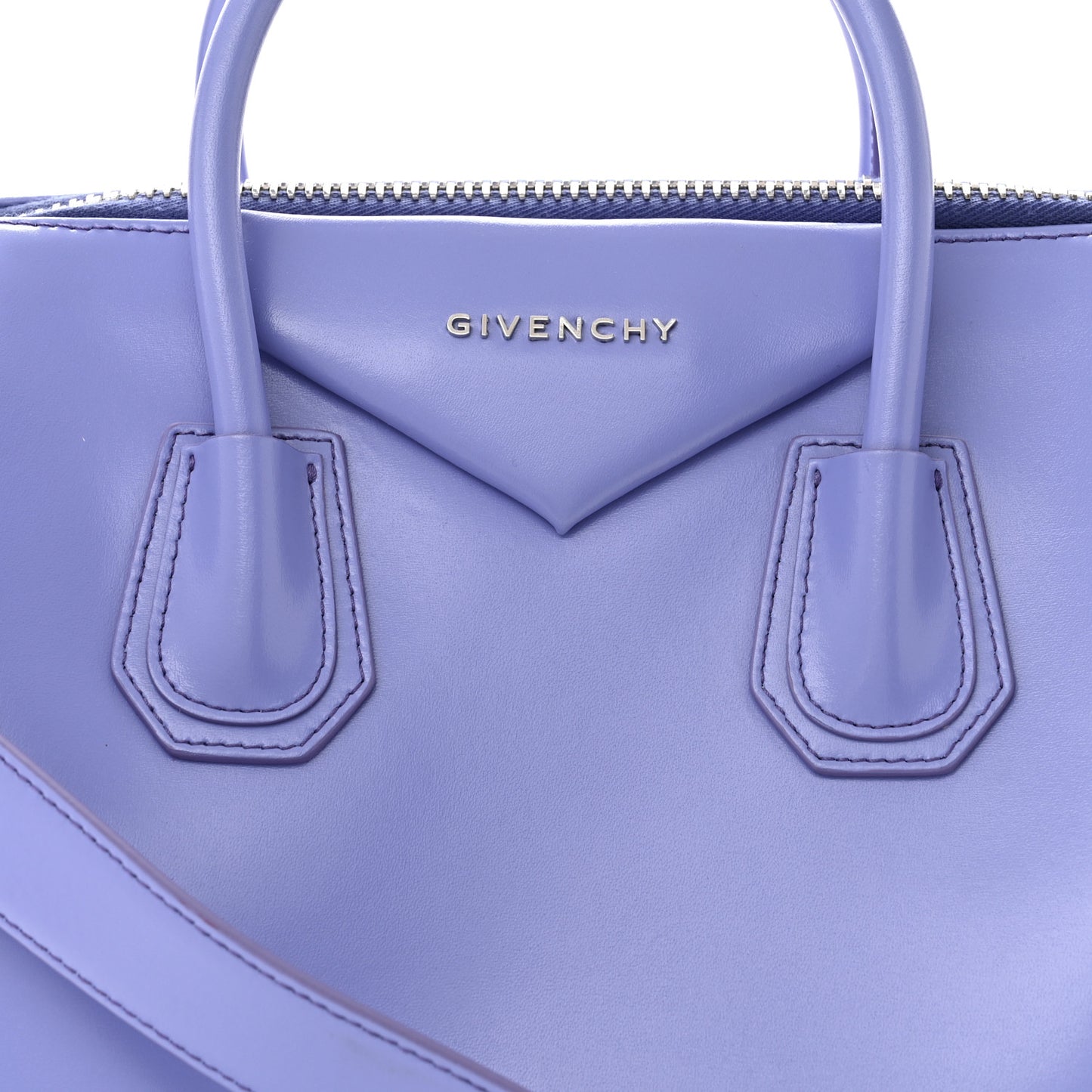 Shiny Lord Calfskin Medium Antigona Lilac
