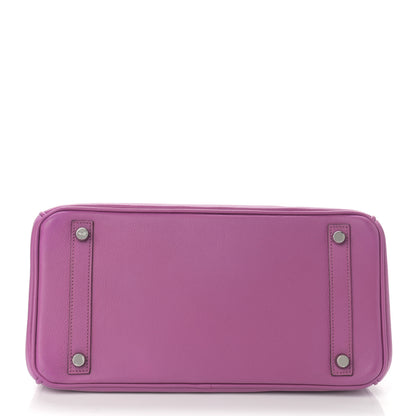 Hermes Epsom Birkin 30 Cyclamen 6 of 39