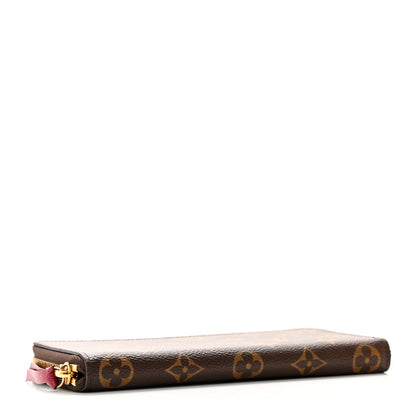 Louis Vuitton Monogram Clemence Wallet Fuchsia 4 of 12