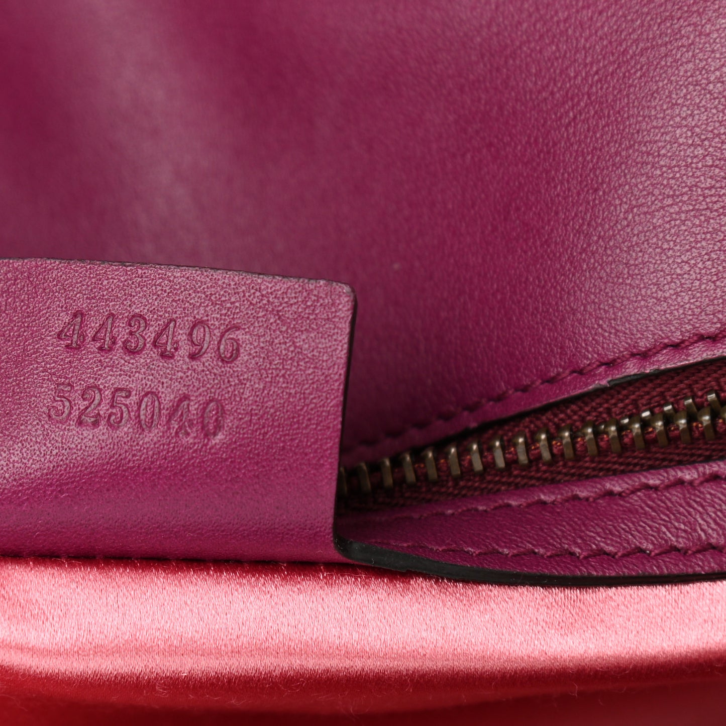 Velvet Matelasse Medium GG Marmont Shoulder Bag Fuchsia Violet Cyclamen