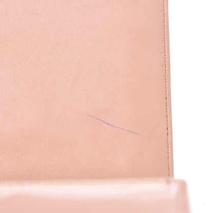 Chanel Patent Calfskin Quilted Medium Boy Flap Light Pink 15 of 15