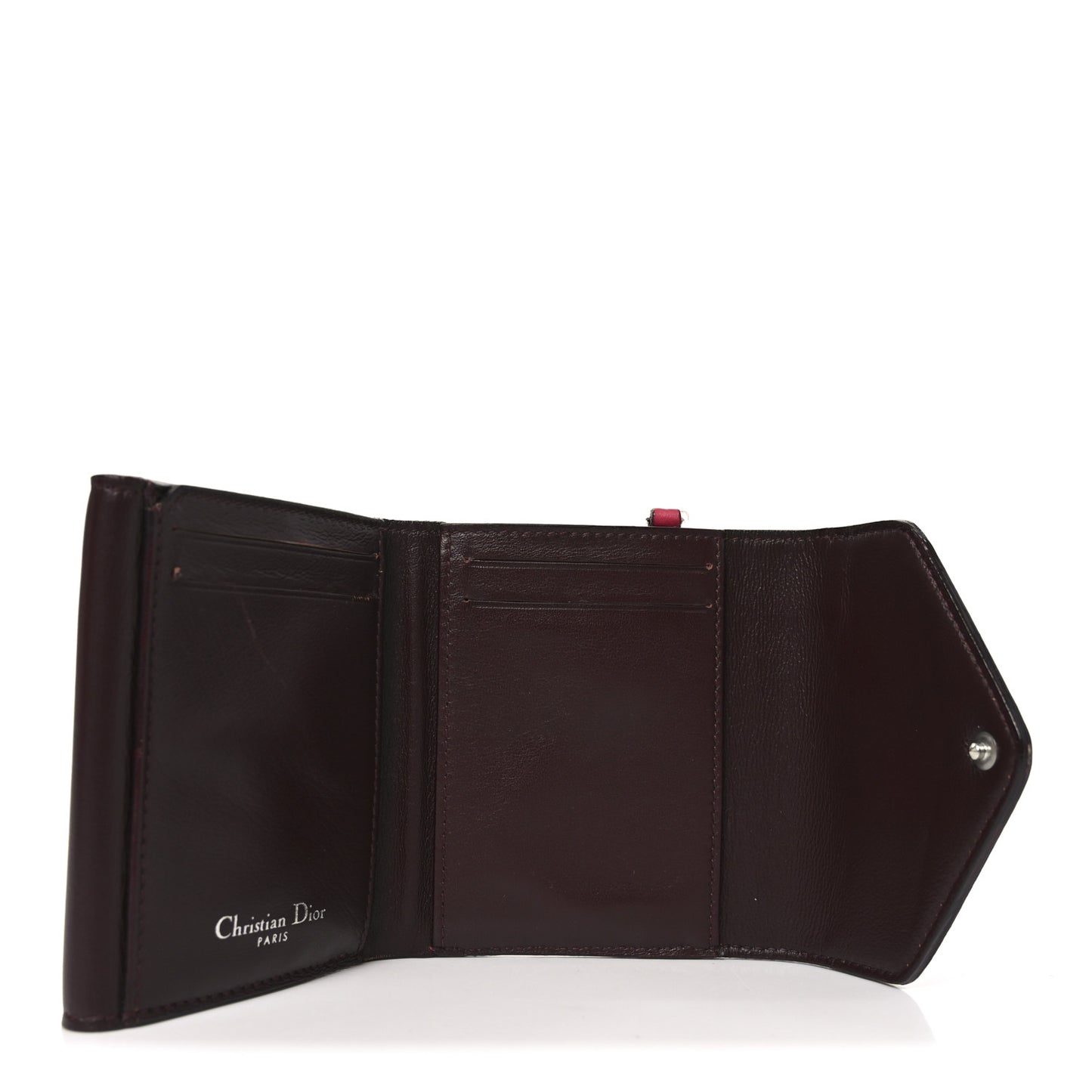 Bullcalf Diorissimo Medium Envelope Wallet Rose Passion