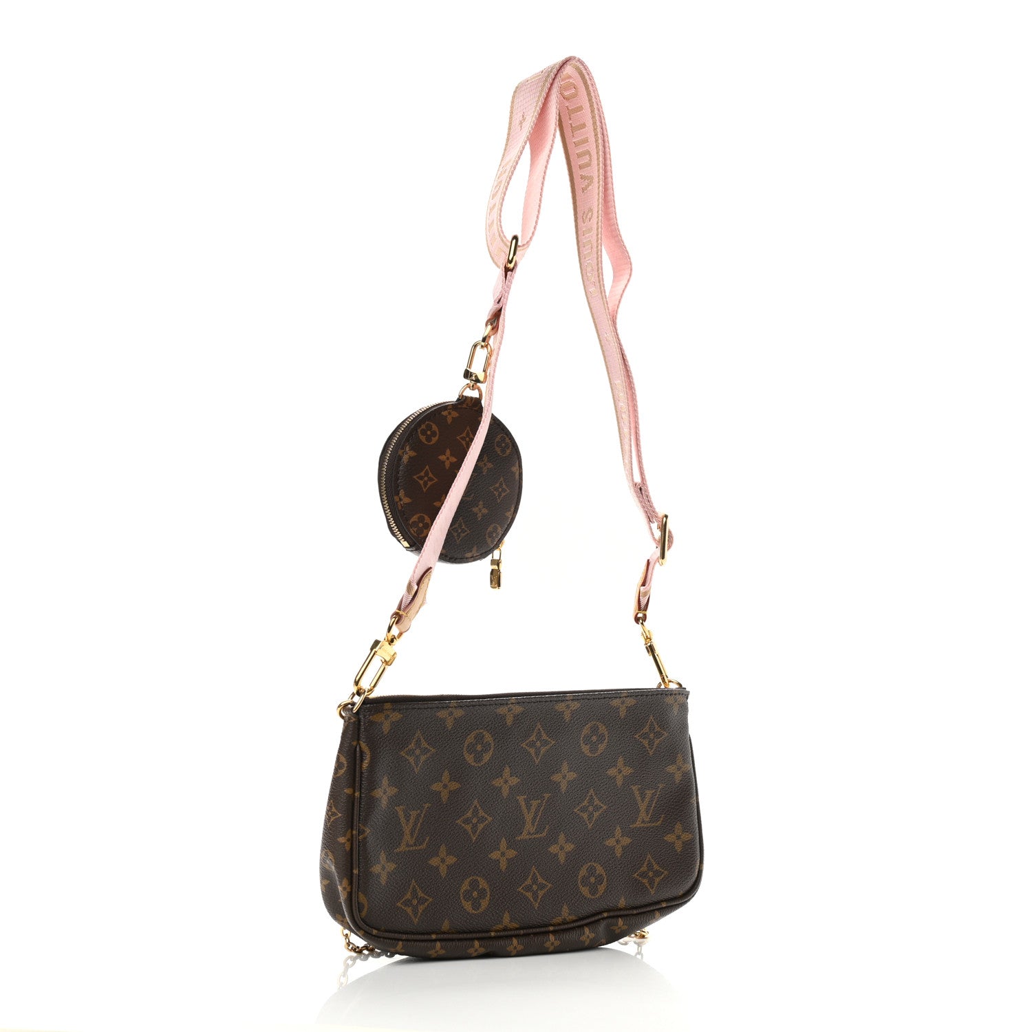 Louis Vuitton Monogram Multi Pochette Accessories Rose Clair 2 of 11