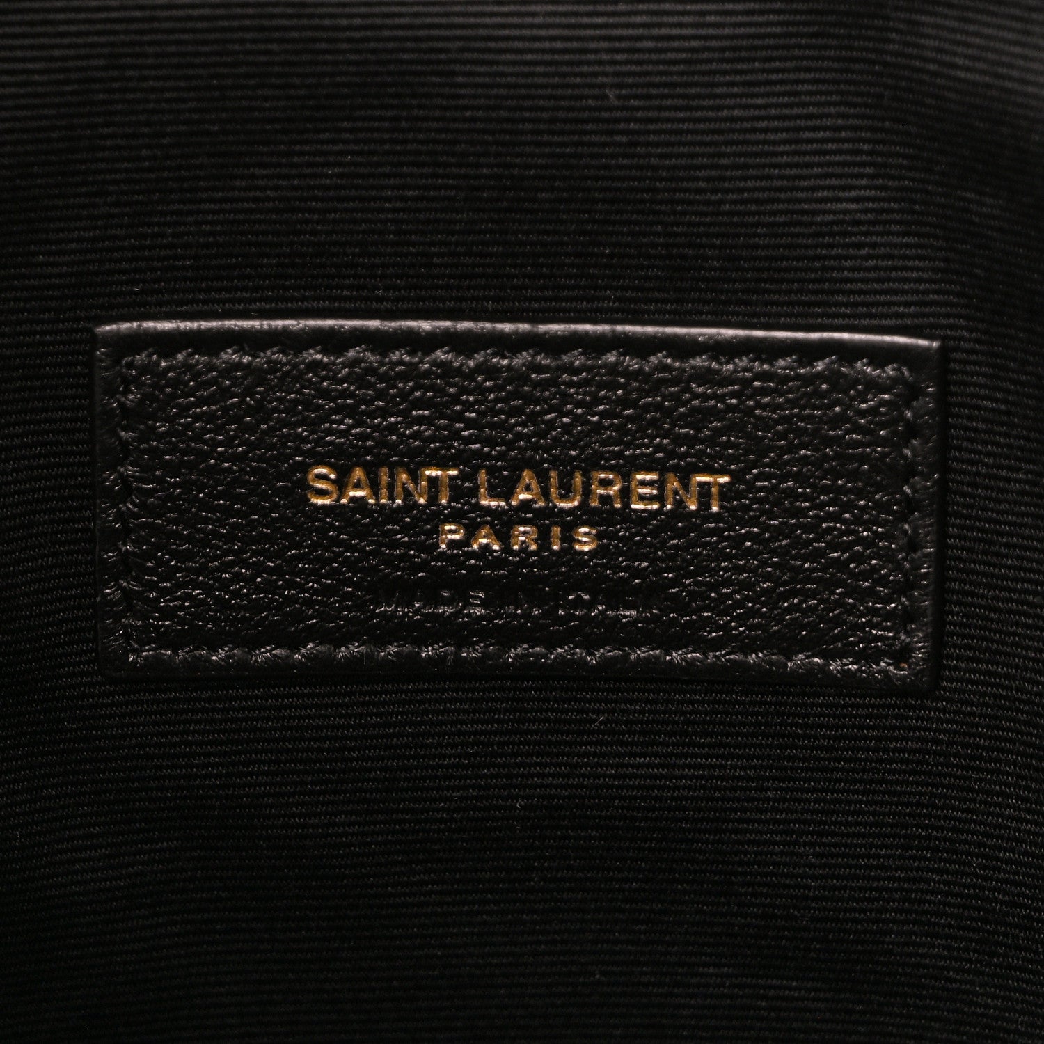 Saint Laurent Lambskin Matelasse Monogram Medium Jamie 4.3 Pochon Black Black 7 of 12