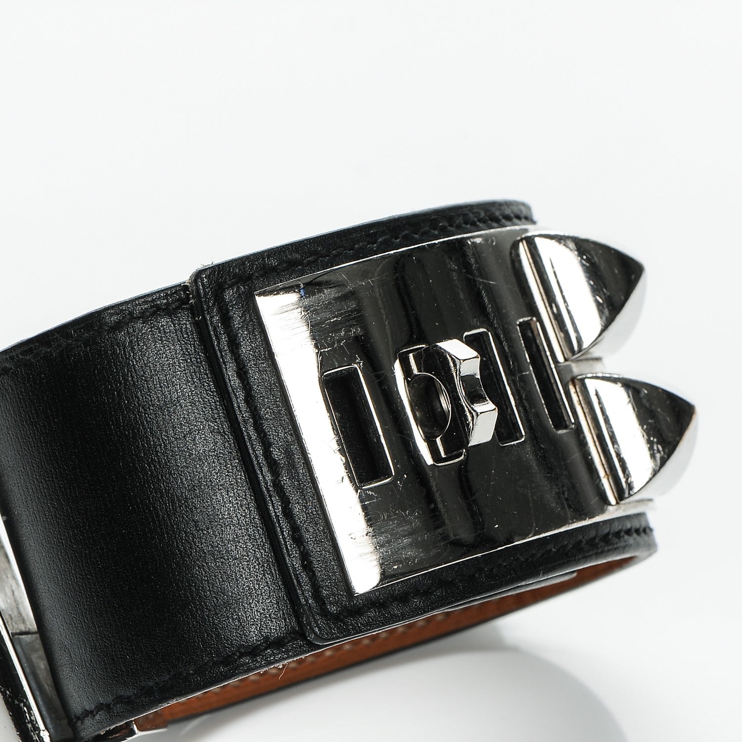 Hermes Chamonix Collier De Chien CDC Bracelet S Black 7 of 7