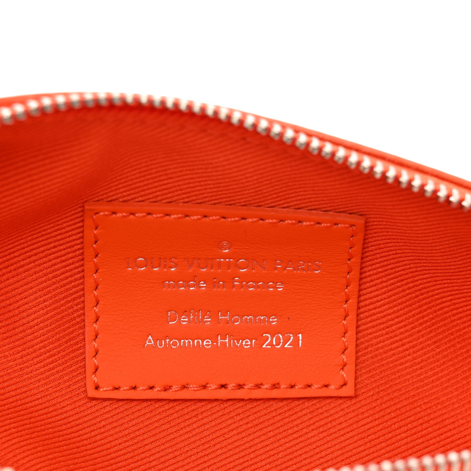 Louis Vuitton Monogram Carrot Pouch Orange 6 of 6