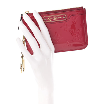 Louis Vuitton Vernis Key Pouch Rose Indien 2 of 6