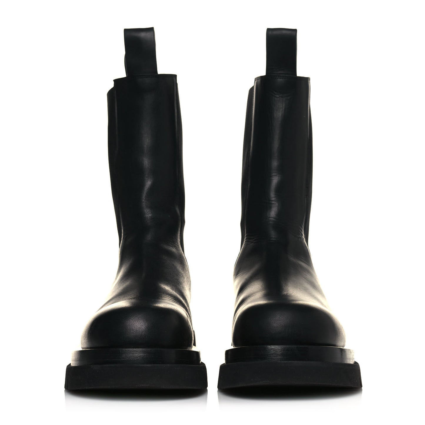Calfskin Mens The Lug Chelsea 55mm Boots 42 Black