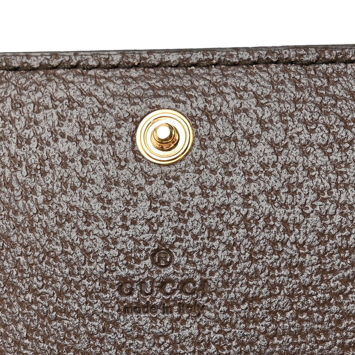 GG Supreme Monogram Web Ophidia Card Case Beige New Acero