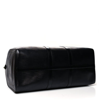 Louis Vuitton Epi Keepall 50 Black 4 of 14