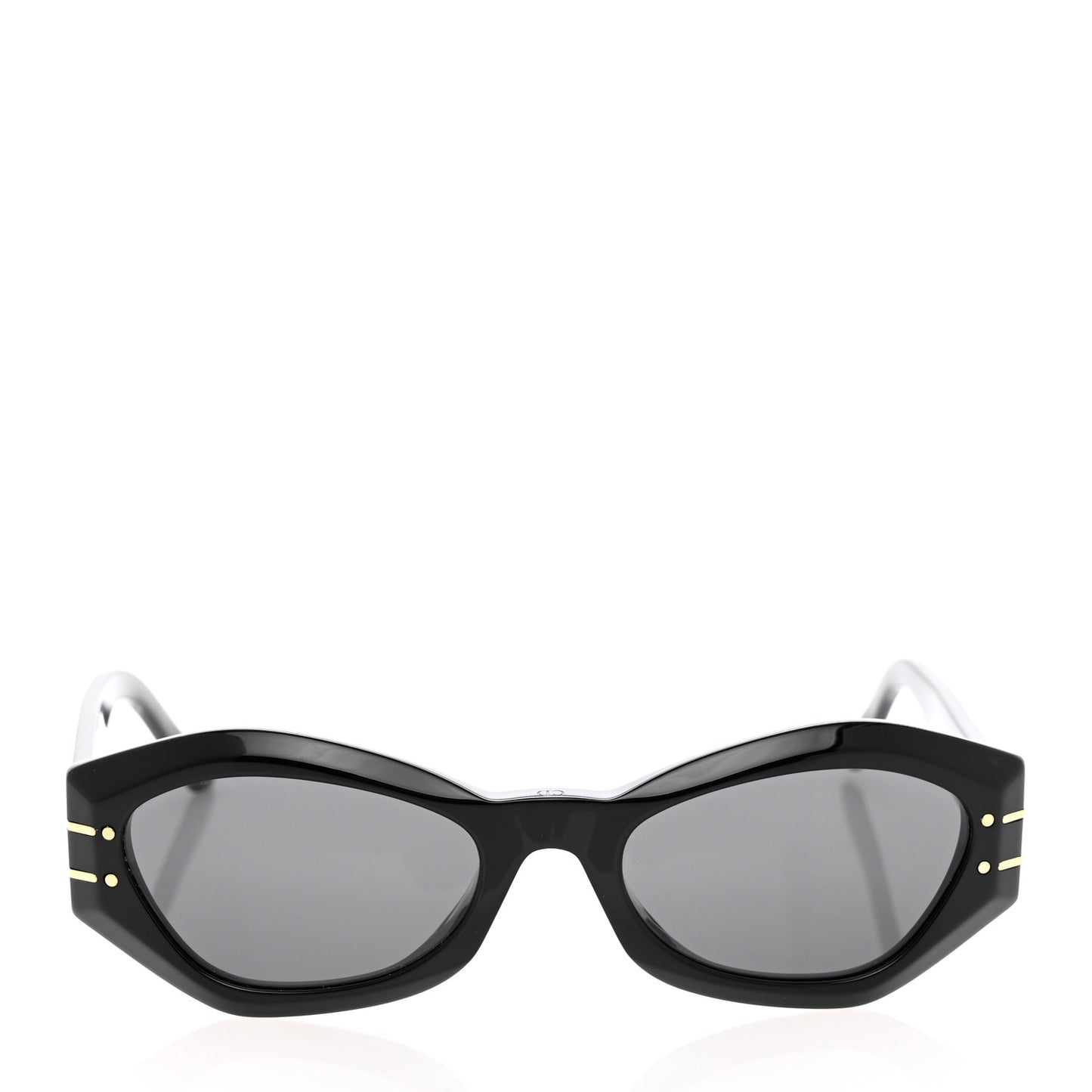 Acetate DiorSignature B1U Butterfly Sunglasses Black