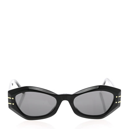 Christian Dior Acetate DiorSignature B1U Butterfly Sunglasses Black 2 of 8