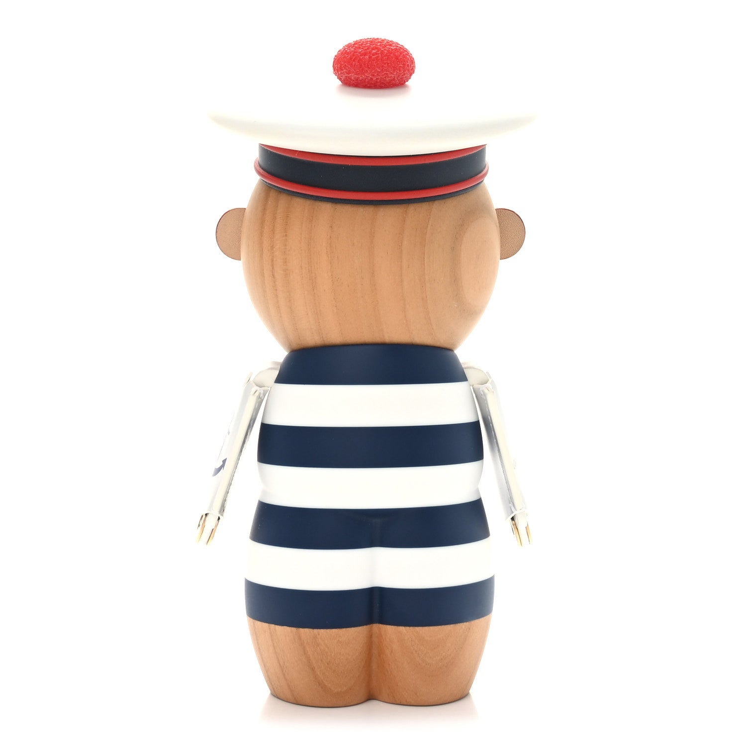 Louis Vuitton Wood Corian Gaston Doll Sailor Blue White 3 of 6
